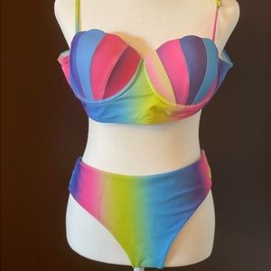 Multicolored SHEIN Bikini - large